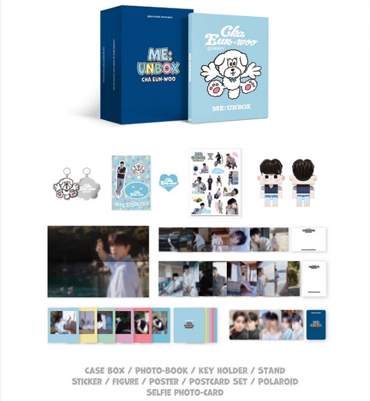 ME: UNBOX CHA EUN-WOO ➕二枚写真セット CHA EUN-WOO ME: UNBOX フォト
