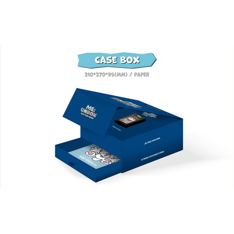 ME: UNBOX CHA EUN-WOO ➕二枚写真セット チャウヌ フォトブック : CHA