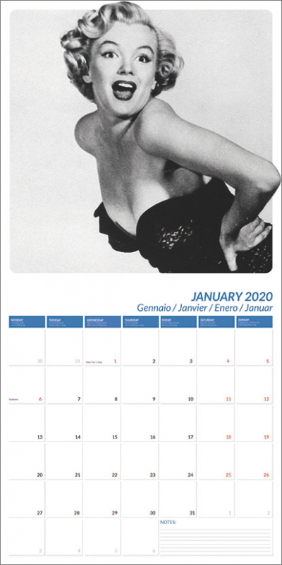 2007年 カレンダー マリリンモンローYahoo!オークション -「マリリン