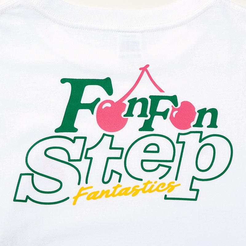 FAN FAN STEP ロングスリーブTシャツ/WHITE/M : FANTASTICS from EXILE