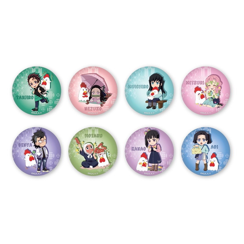 鬼滅の刃 栗花落カナヲ 無限城編 缶バッジ 24個セット 鬼滅の刃 無限城