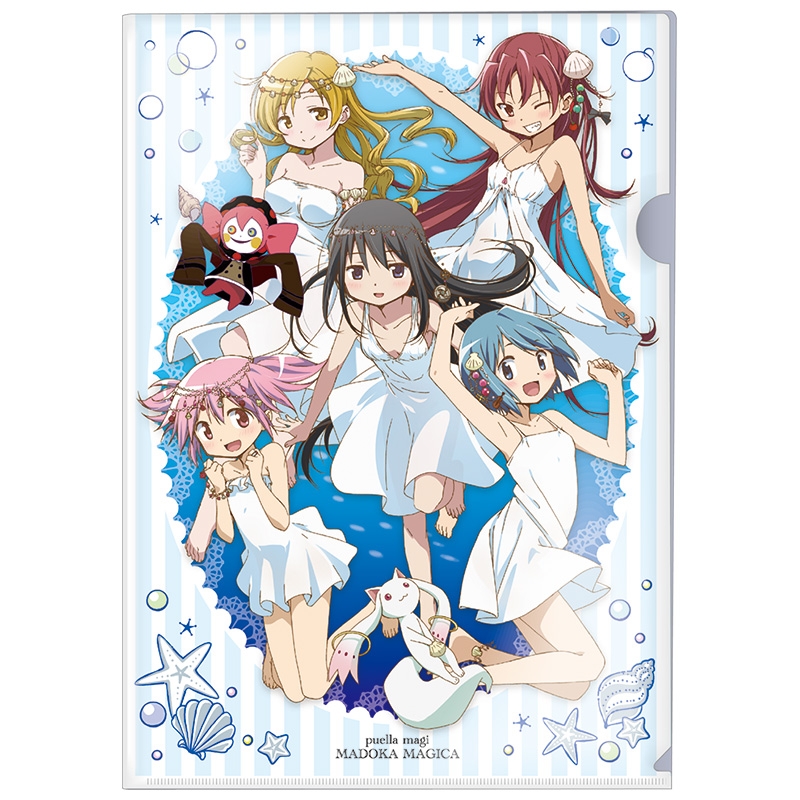 まどマギ クリアファイルセット クリアファイルセット【ローソンLoppi