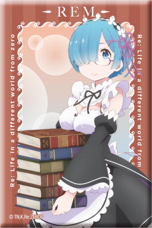 Re：ゼロから始める異世界生活×ローソン レム スクエア缶バッジ 7種