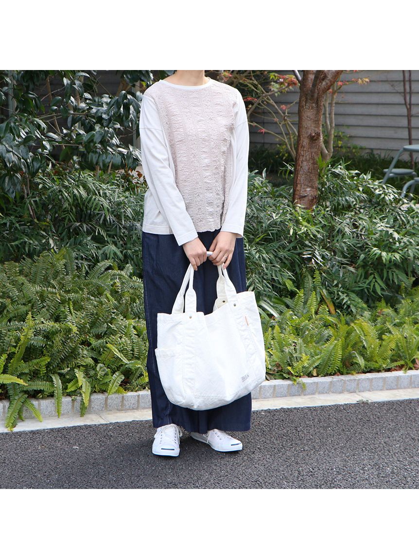 V.D.L.C ショルダートート ホワイト（バッグ・ポーチ）｜Madu（マディ