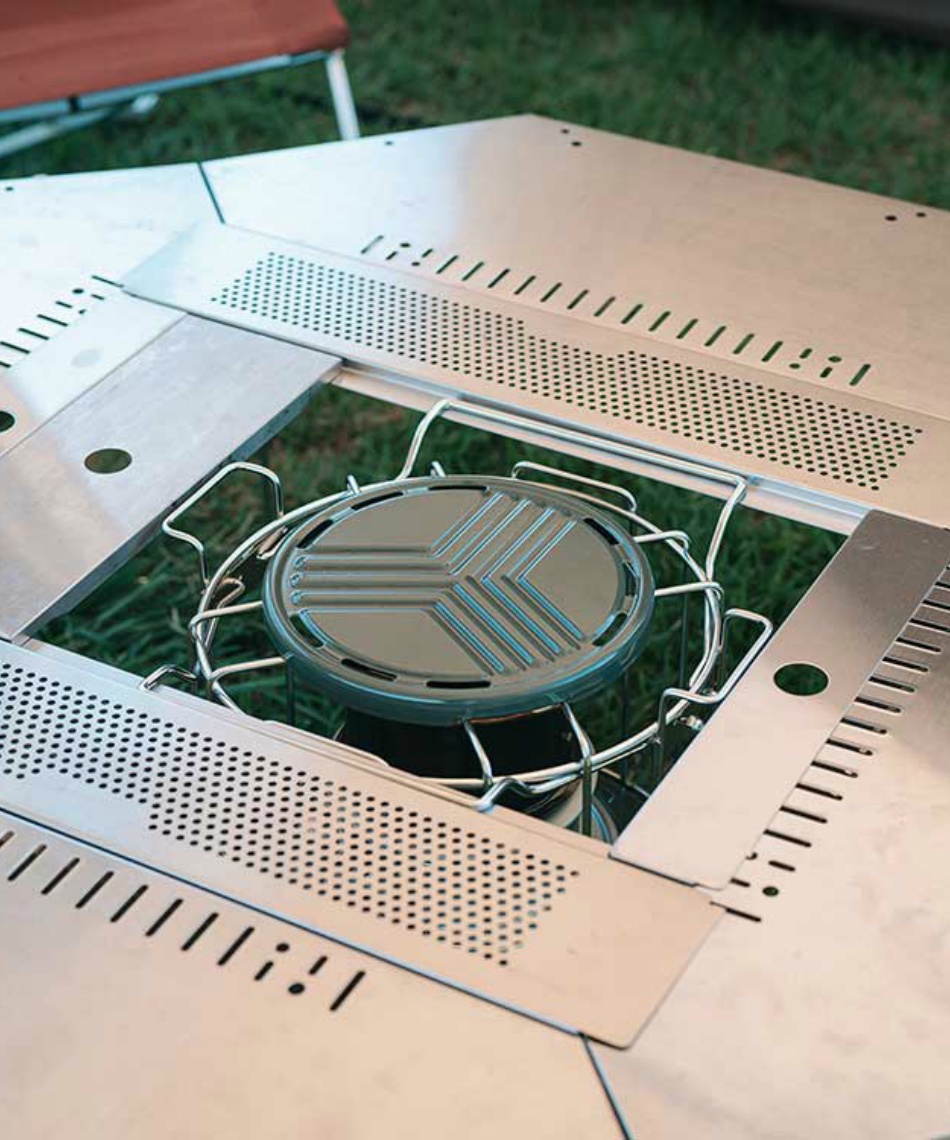 ジカロテーブル 2ユニットブリッジ