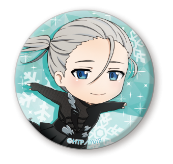 ユーリ!!! on ICE 展覧会 ミュージアム 缶バッジ ユリオ ユーリ!!! on