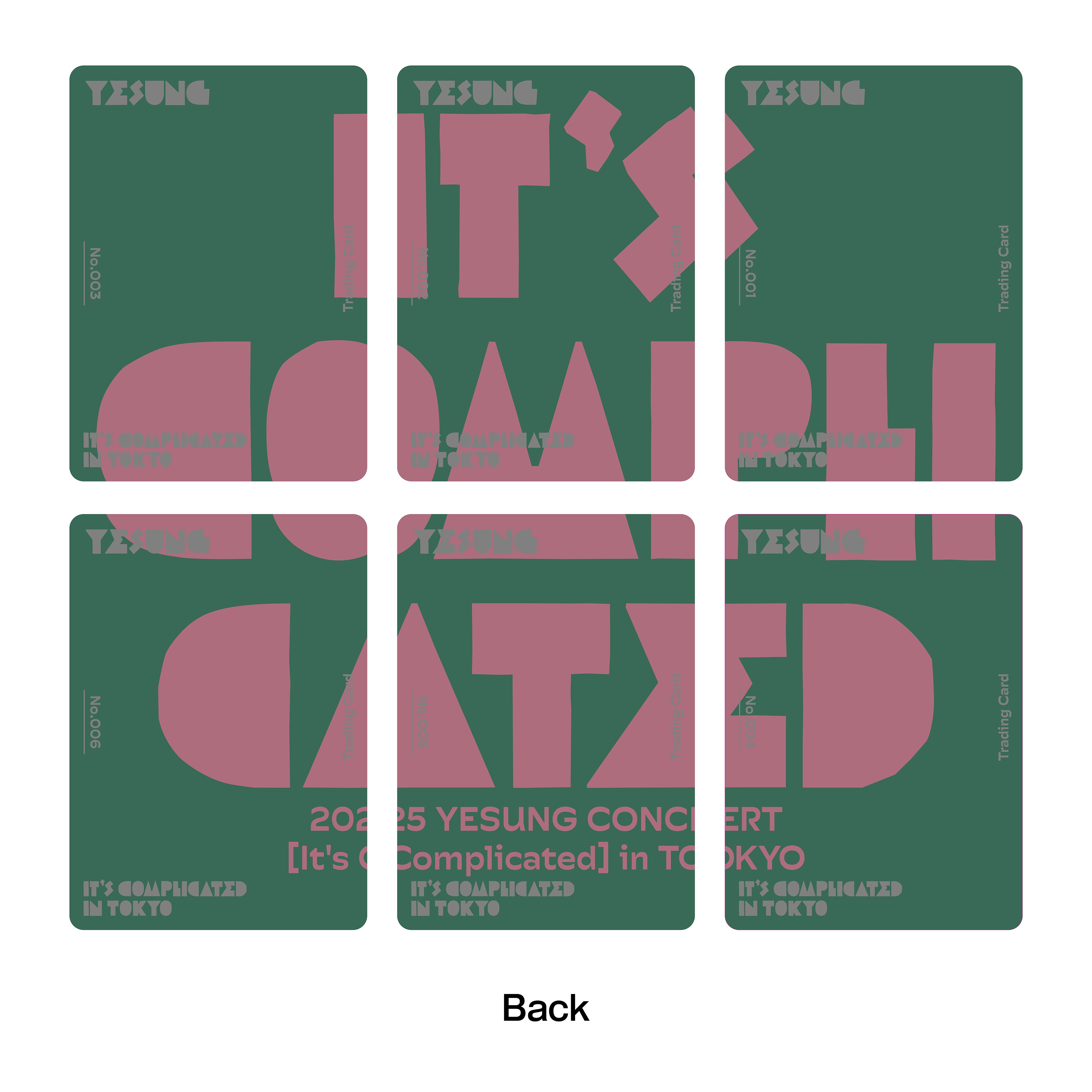 2025 YESUNG CONCERT［It's Complicated］in TOKYO』グッズ | グッズ