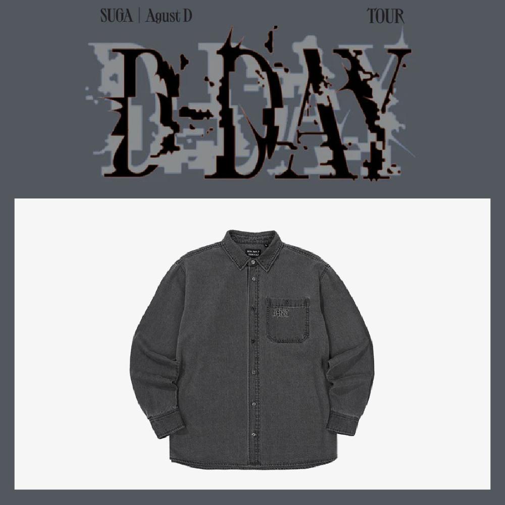 SUGA Agust D TOUR オーバーサイズシャツ Mサイズ トレカ付き SUGA