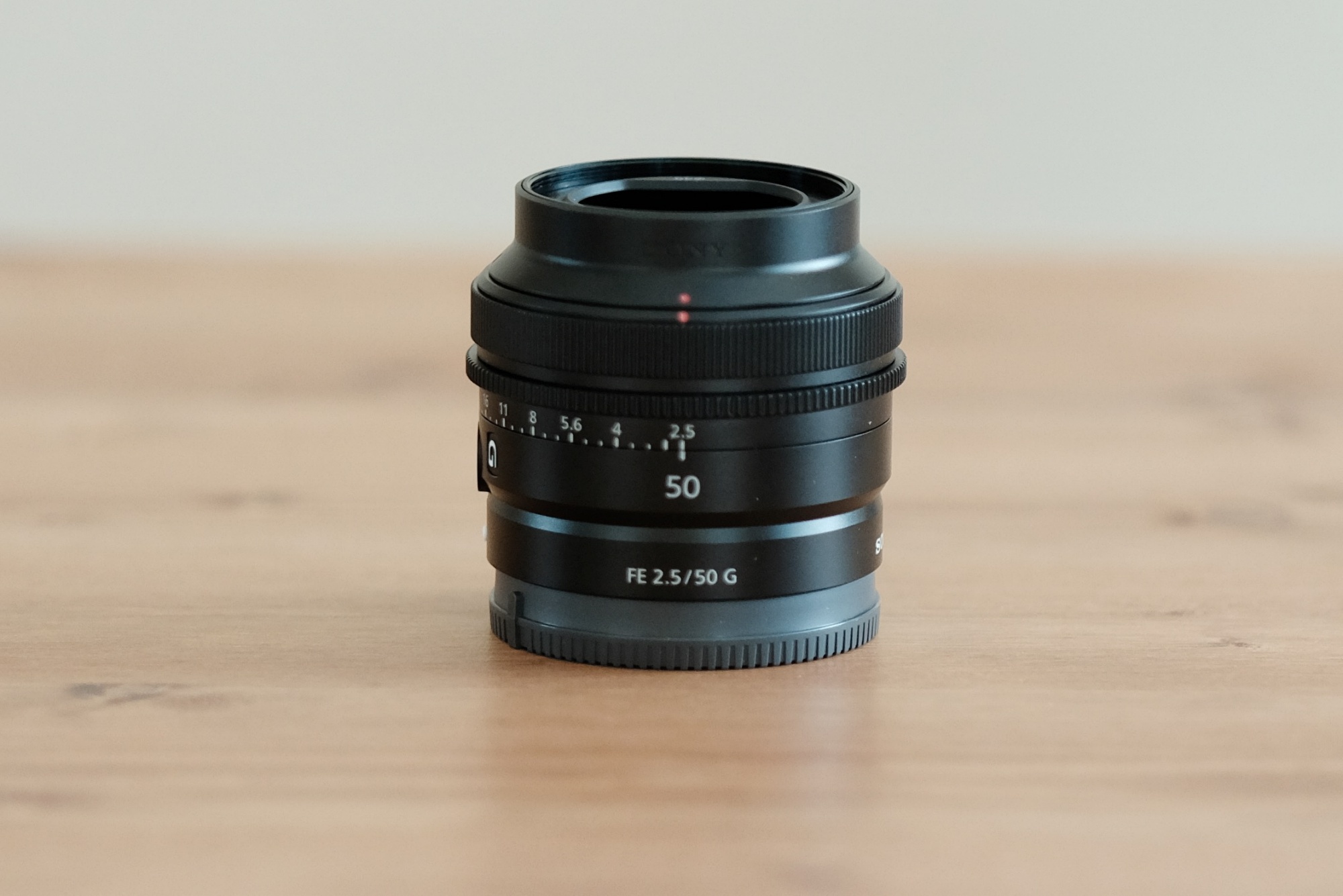 SONY FE 50mm F2.5 G SEL50F25Gを徹底解説。作例からレビューまで