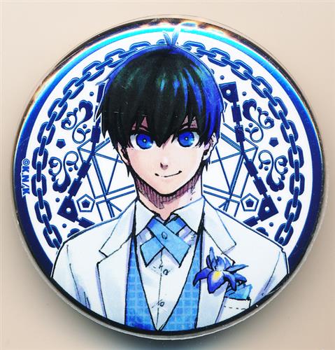 ブルーロック 潔世一 アルティメタル 缶バッジ ブルロ展 ブルーロック