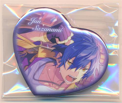 漣ジュン 缶バッジ あんさんぶるスターズ! ハート缶バッジβ vol.1 30個