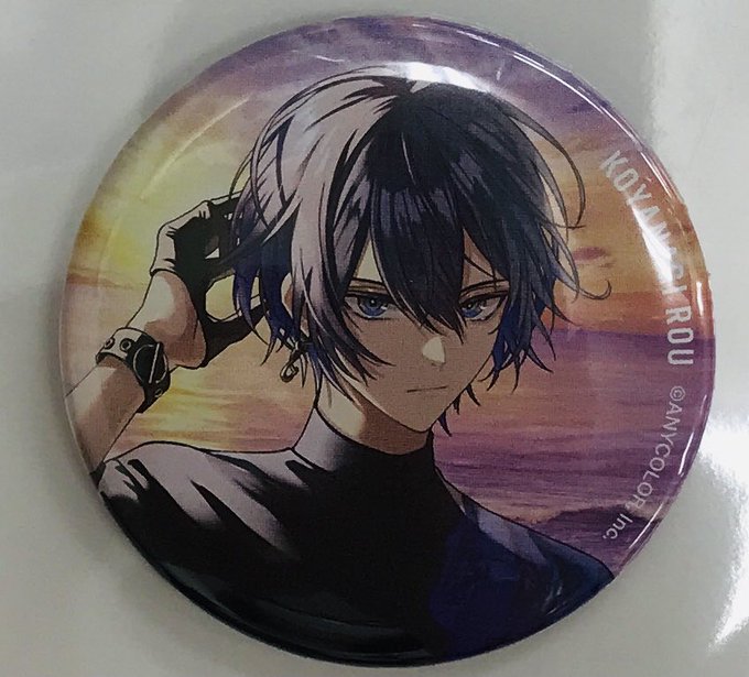 にじさんじ バレンタイン ランダムハート型缶バッジ 小柳ロウ にじさんじ