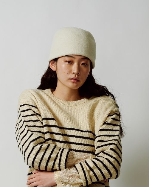 TODAYFUL Fright Knit Cap チョコ TODAYFUL Fright Knit Cap チョコ