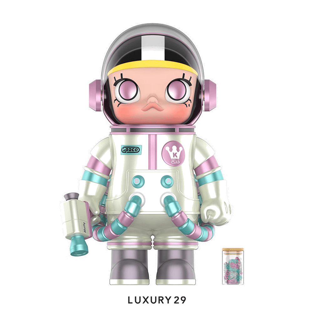 その他 POPMART Mega Molly 1000% White MEGA ROYAL MOLLY 1000% Snow