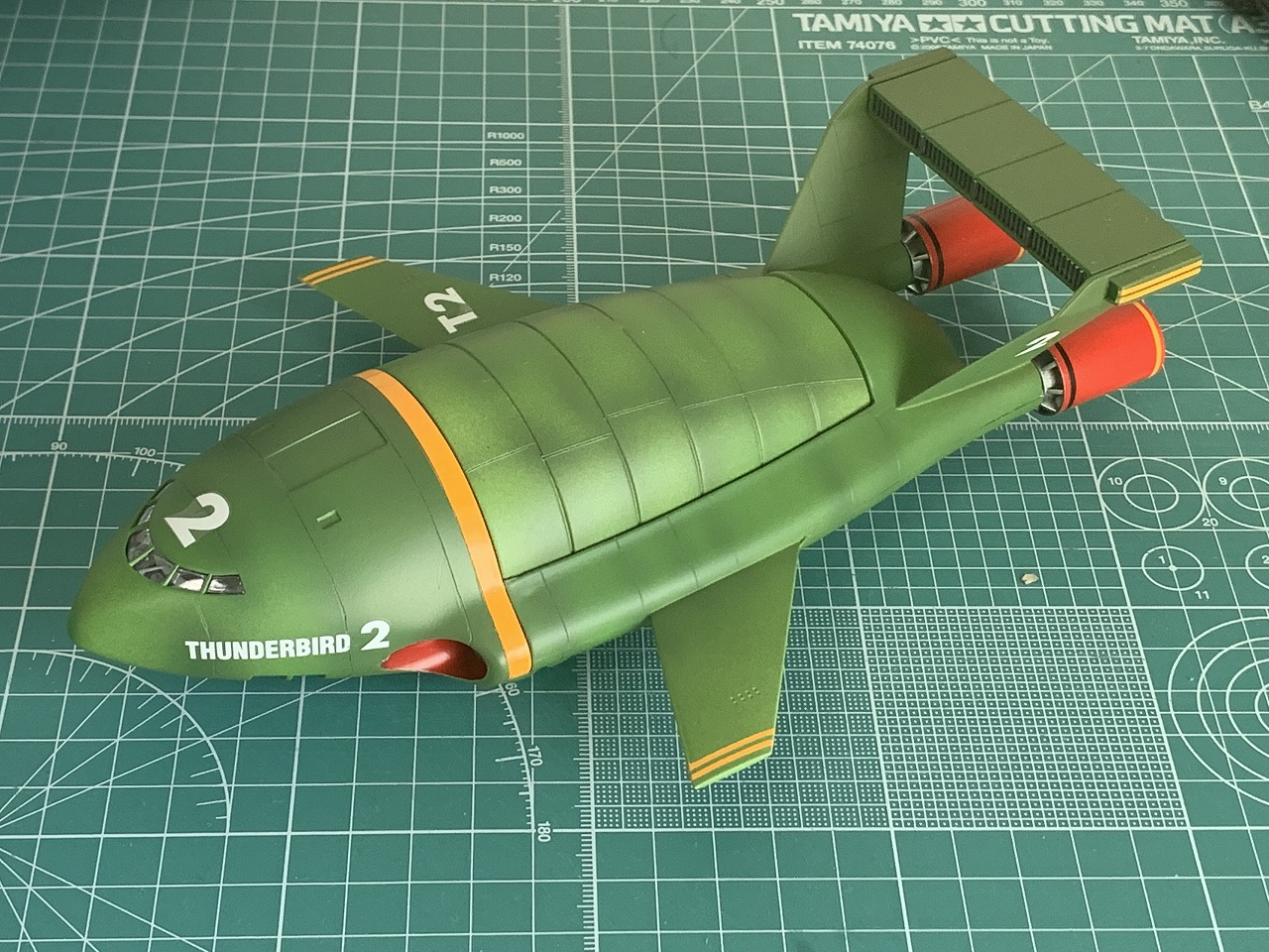 究極サンダーバード2号1／350 観賞用ディスプレイプロ製作完成品