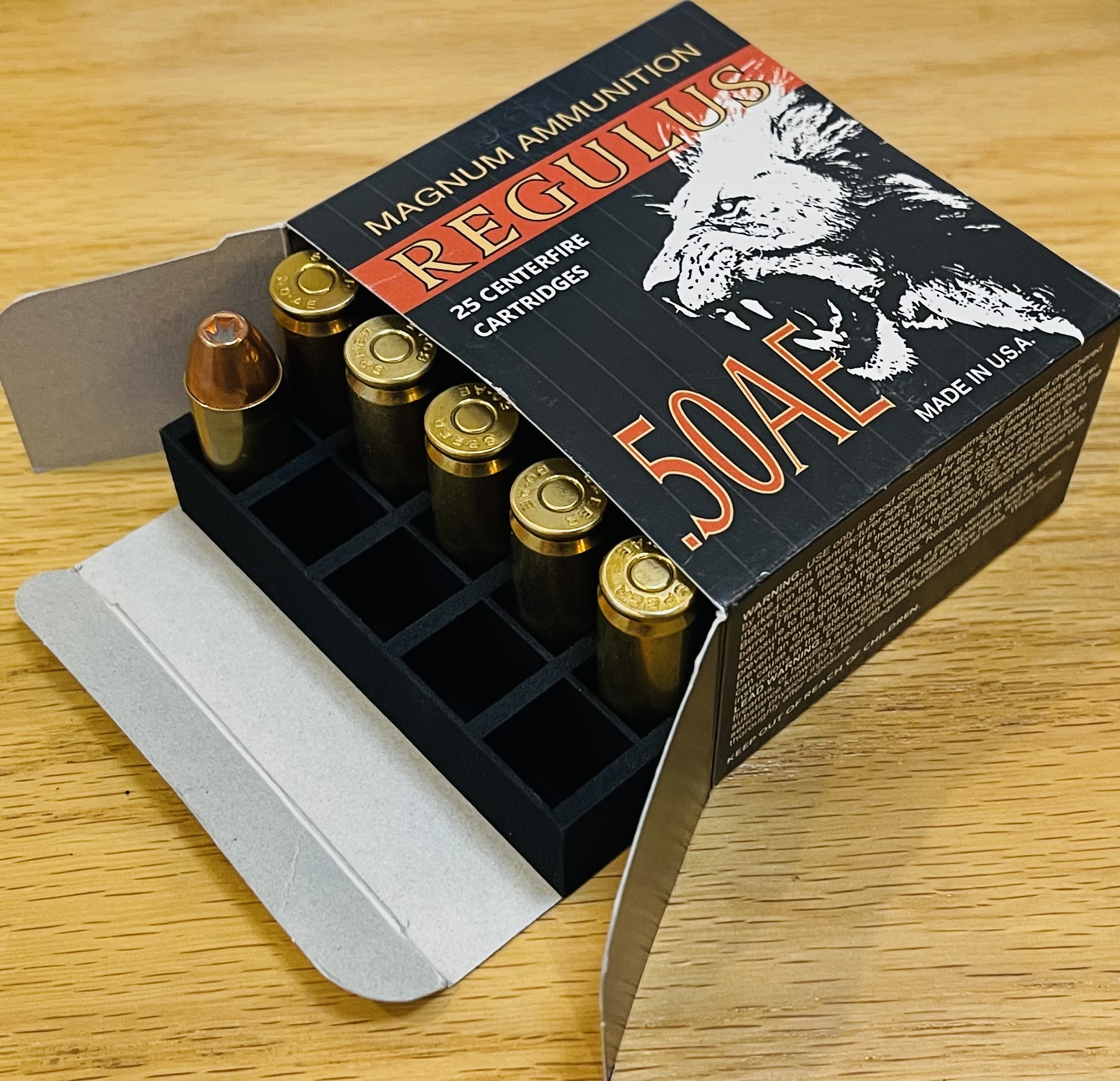 50AEトレイ ライトニングホーク 25発用インサート バイオハザードRE2