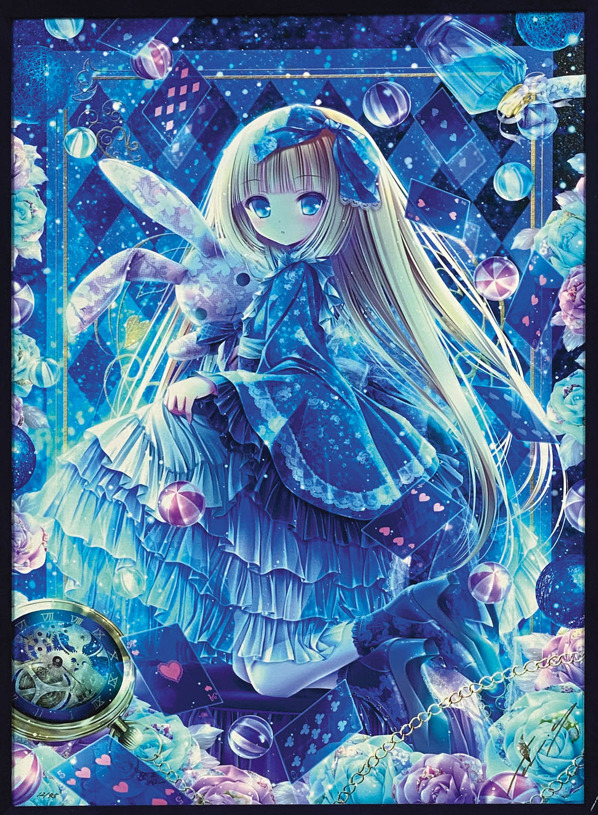 てぃんくる 版画 THE BLUE WORLD CE版 A様専用】版画 てぃんくる THE