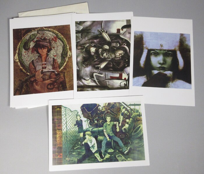 十年旅行 安倍吉俊 ポートレート20枚 複製原画 画集 アート イラスト A