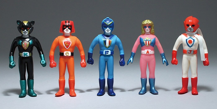 バトルフィーバーJ ミスアメリカ ポピー 戦隊ヒーロー 古い ソフビ 当時物