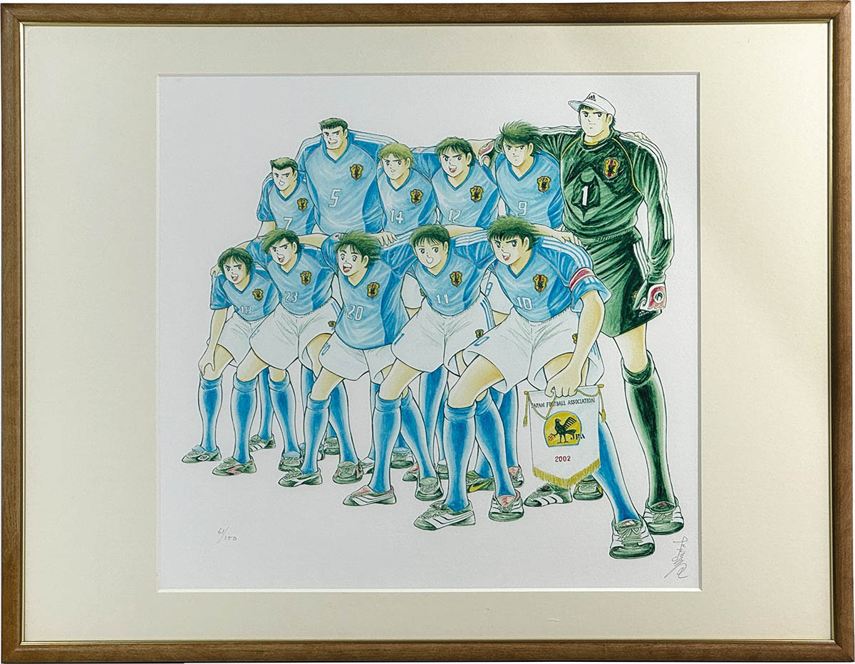 甲羅のサーフィン複製画直筆サイン入り