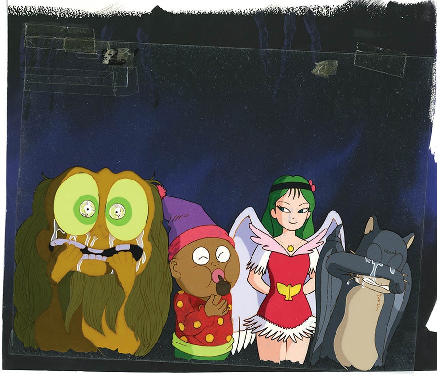 ☆悪魔くん セル画 + 動画 8枚セット/水木しげる/埋れ木真吾