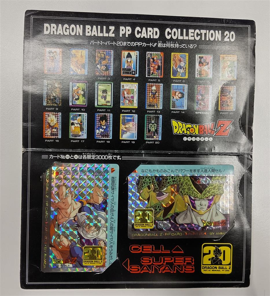 ドラゴンボールZ カードダス 第19弾 乱戦！破壊王あらわる 筐体台紙