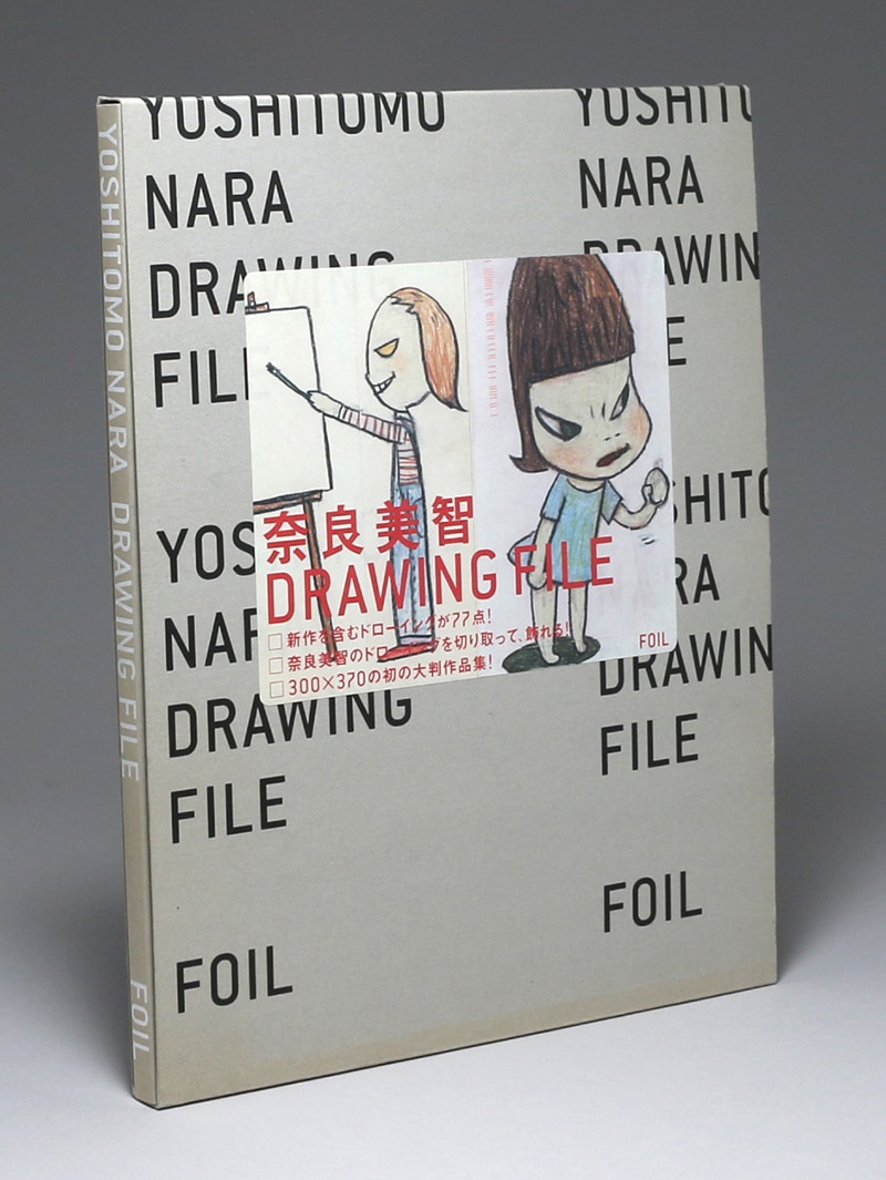 フォイル/奈良美智「奈良美智 直筆サイン本「YOSHITOMO NARA DRAWING