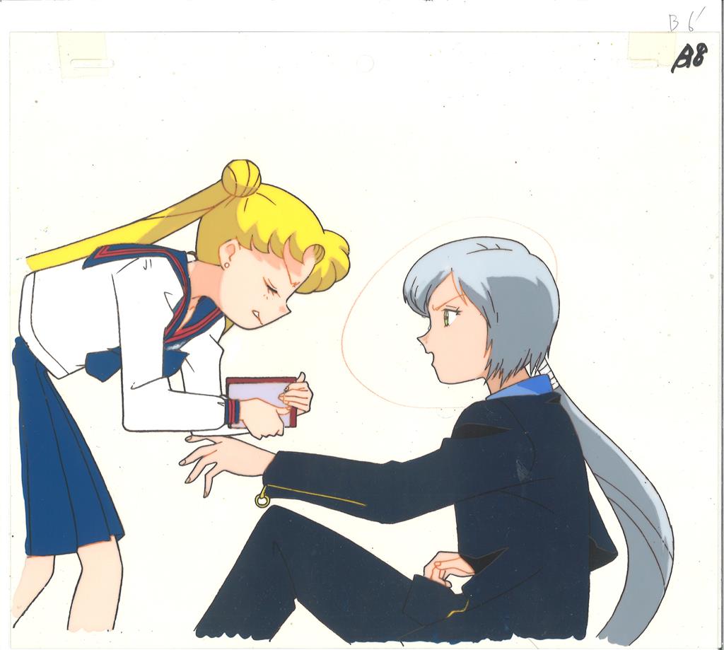 セーラースターズ☆第17話 セル画 月野うさぎ 星野光♡ セーラー