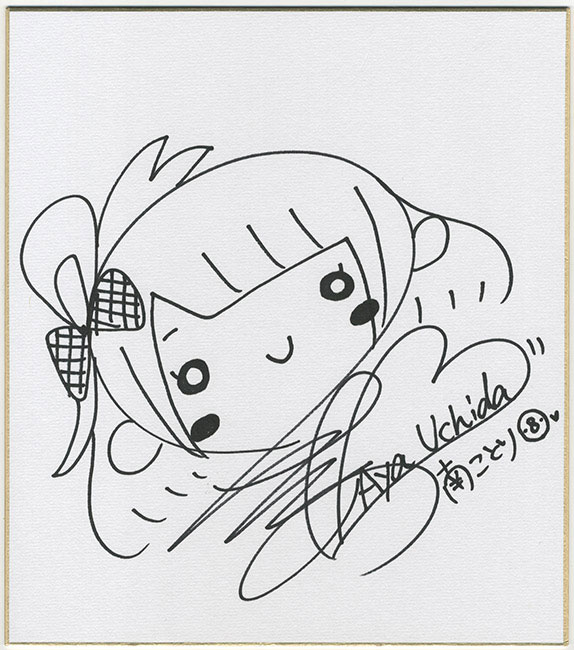 ラブライブ」“μ's”直筆サイン色紙セット