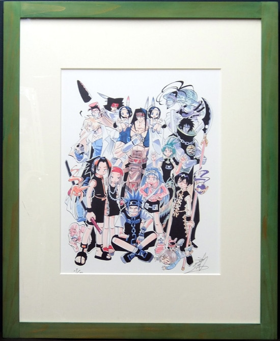 シャーマンキング 複製原画 直筆サイン入り シャーマンキング 直筆