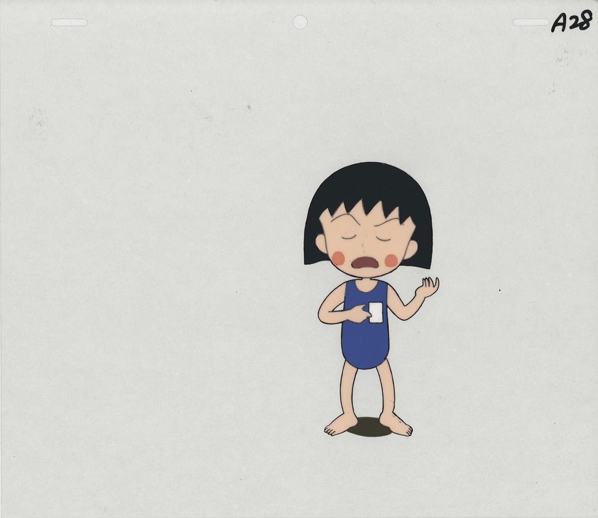 ちびまる子ちゃん セル画 さくらももこ ちびまる子ちゃん セル画