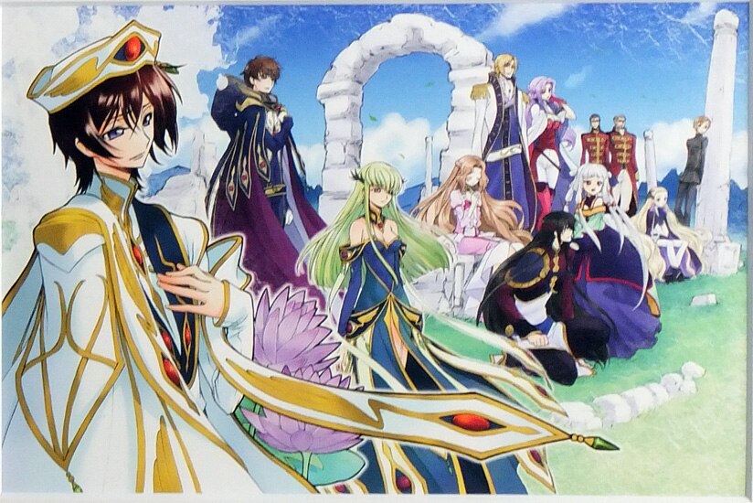 コードギアス ルルーシュ C .C 複製原画 Amazon.co.jp: コードギアス