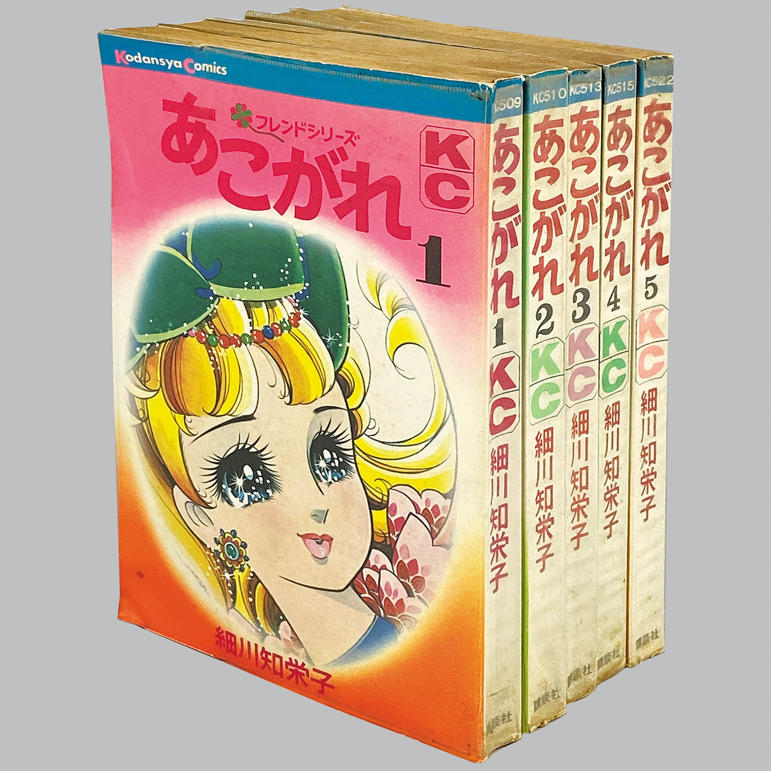 全巻初版】愛の泉 細川知栄子 1-5全巻 愛の泉 細川智栄子 全巻(