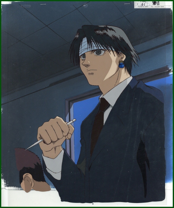 クロロ ハンターハンター 下敷き HUNTERXHUNTER 幻影旅団 当時物