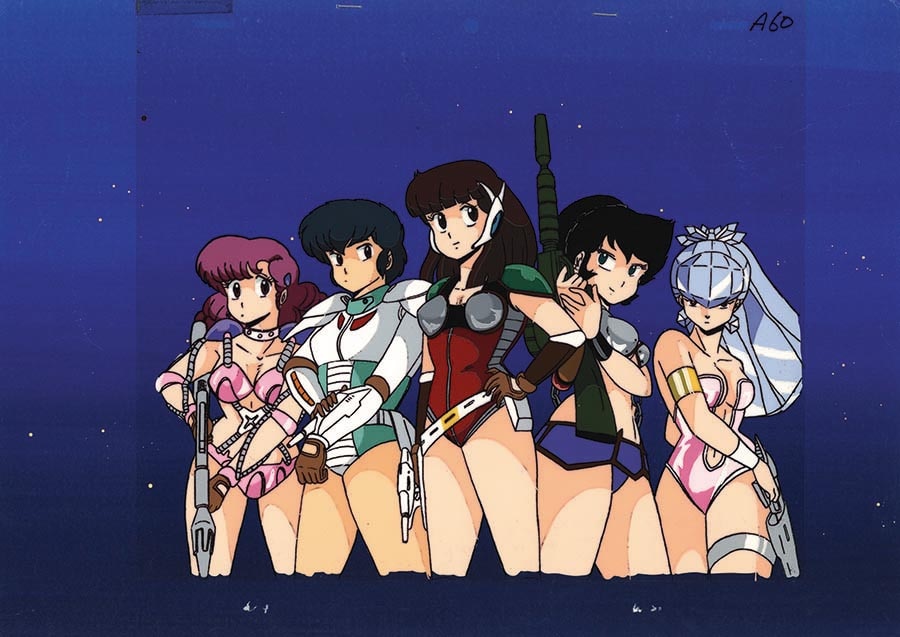 うる星やつら セル画 動画付き セル画 うる星やつら ラムちゃん,諸星あたる