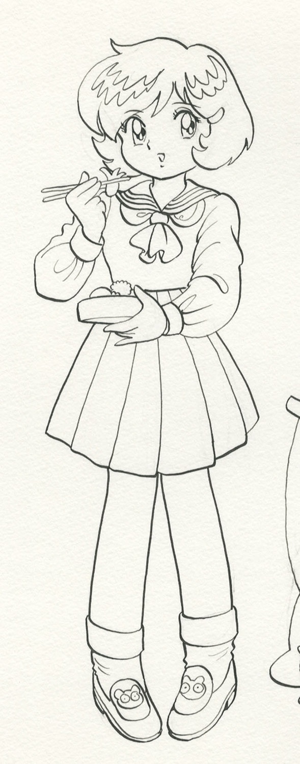 吾妻ひでお 直筆イラストサイン色紙 Yahoo!オークション - 直筆