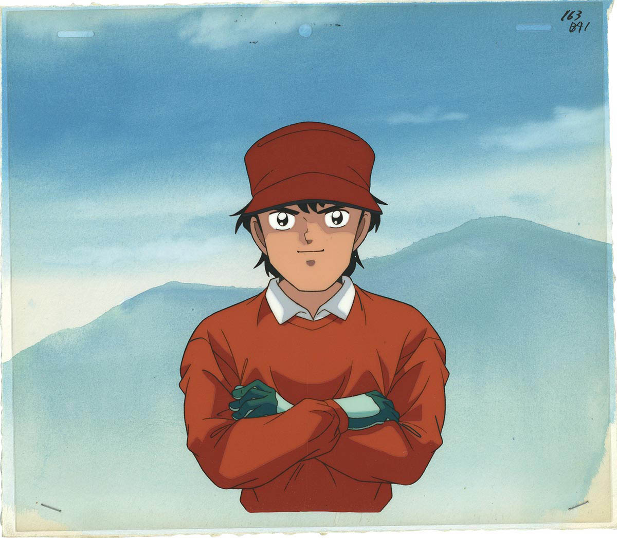 キャプテン翼セル画アニメ松山光他