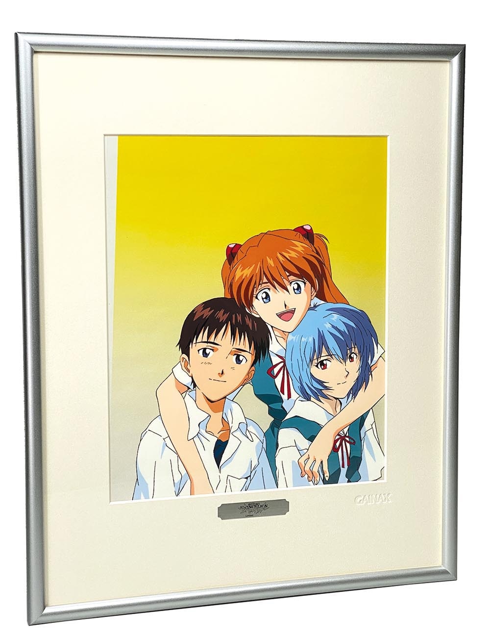 5166］ 新世紀エヴァンゲリオン 複製版権セル / シンジ/アスカ/レイ