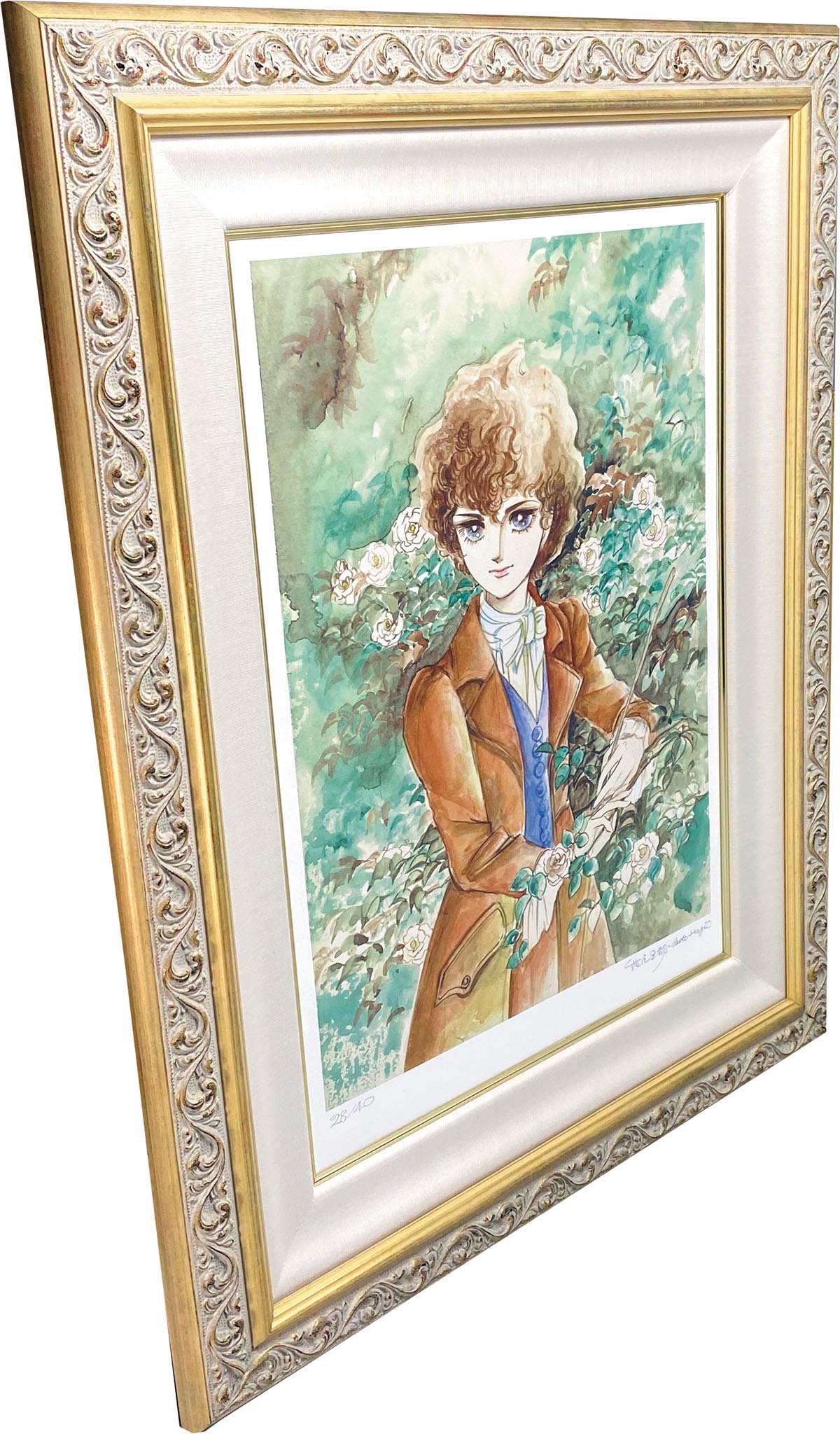 萩尾望都 版画 エヴァンズの遺書 40周年記念原画展 萩尾望都 版画