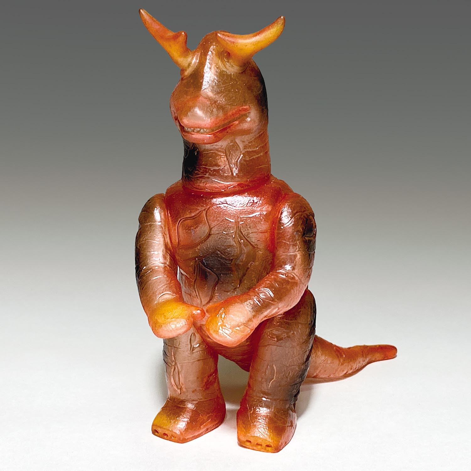 ☆円谷プロ ポピー ソフビ ピグ レトロ キングザウルス フィギュア