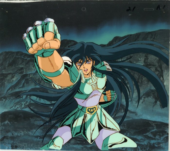 聖闘士星矢 アンドロメダの瞬 ポスター 当時物 B2サイズ 聖闘士星矢