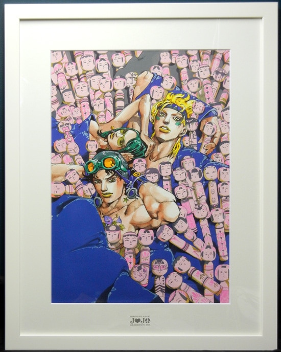 ジョジョの奇妙な冒険 2012年 JOJO展 ジョナサン＆ツェペリ 複製原画