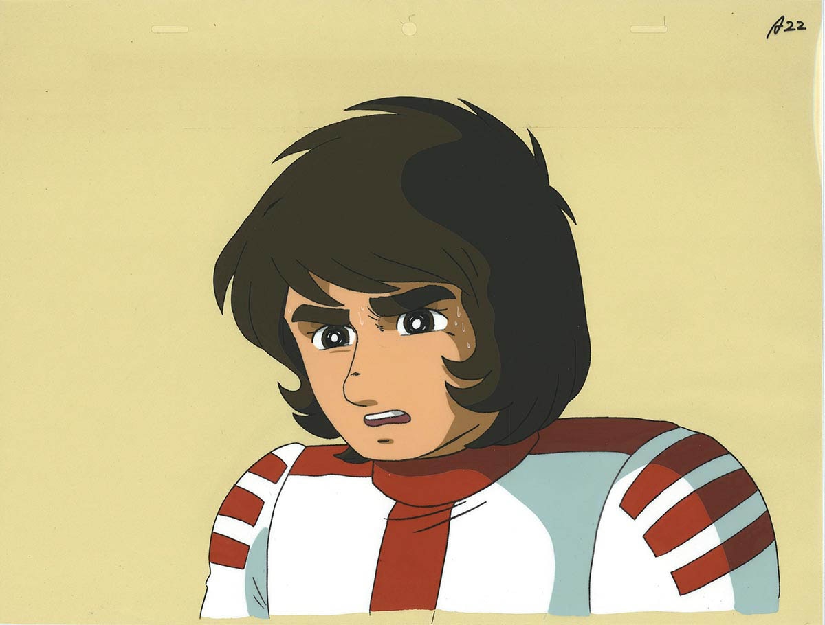 レア】宇宙戦艦ヤマト2 セル画【古代進】 宇宙戦艦ヤマト2 古代進/森雪