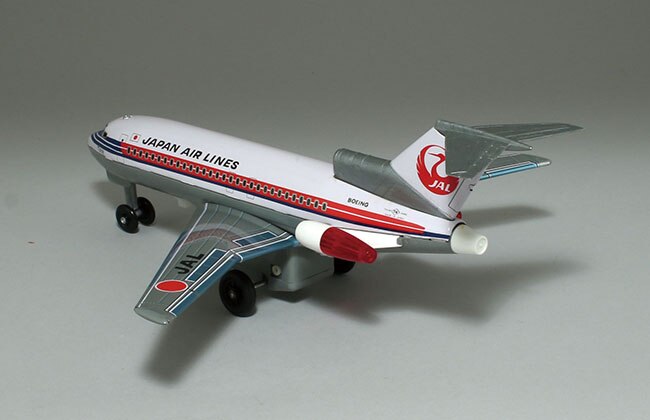 野村トーイTN当時物ブリキ日本航空ボーイング727奇跡の箱付大型38