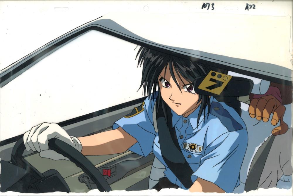 逮捕しちゃうぞ セル画 4枚セット ⑦ ♯ 原画 動画 レイアウト