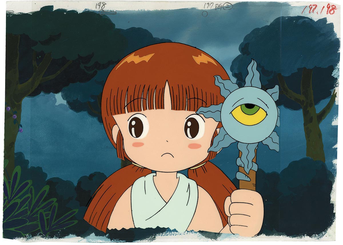 当時物】魔法陣グルグル ククリ セル画 当時物】魔法陣グルグル ククリ