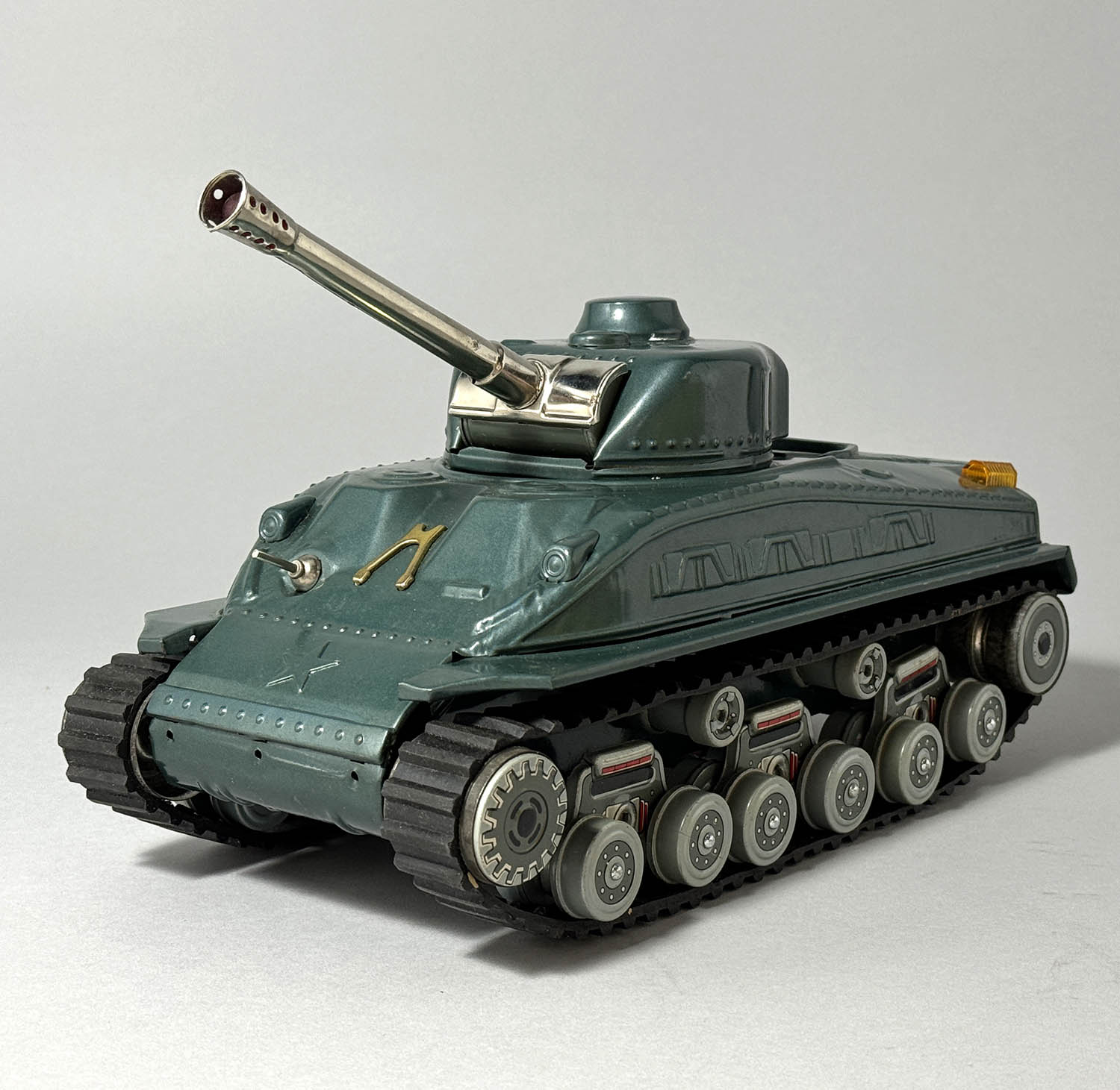 動画あり！！☆米澤玩具（ヨネザワ） スピンターンM4シャーマンタンク