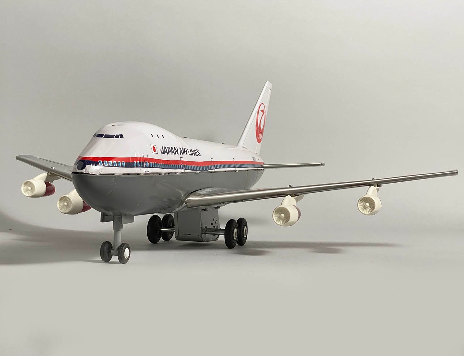 1216] 日本航空ジャンボジェット機 ボーイング747 ネモト 日本製