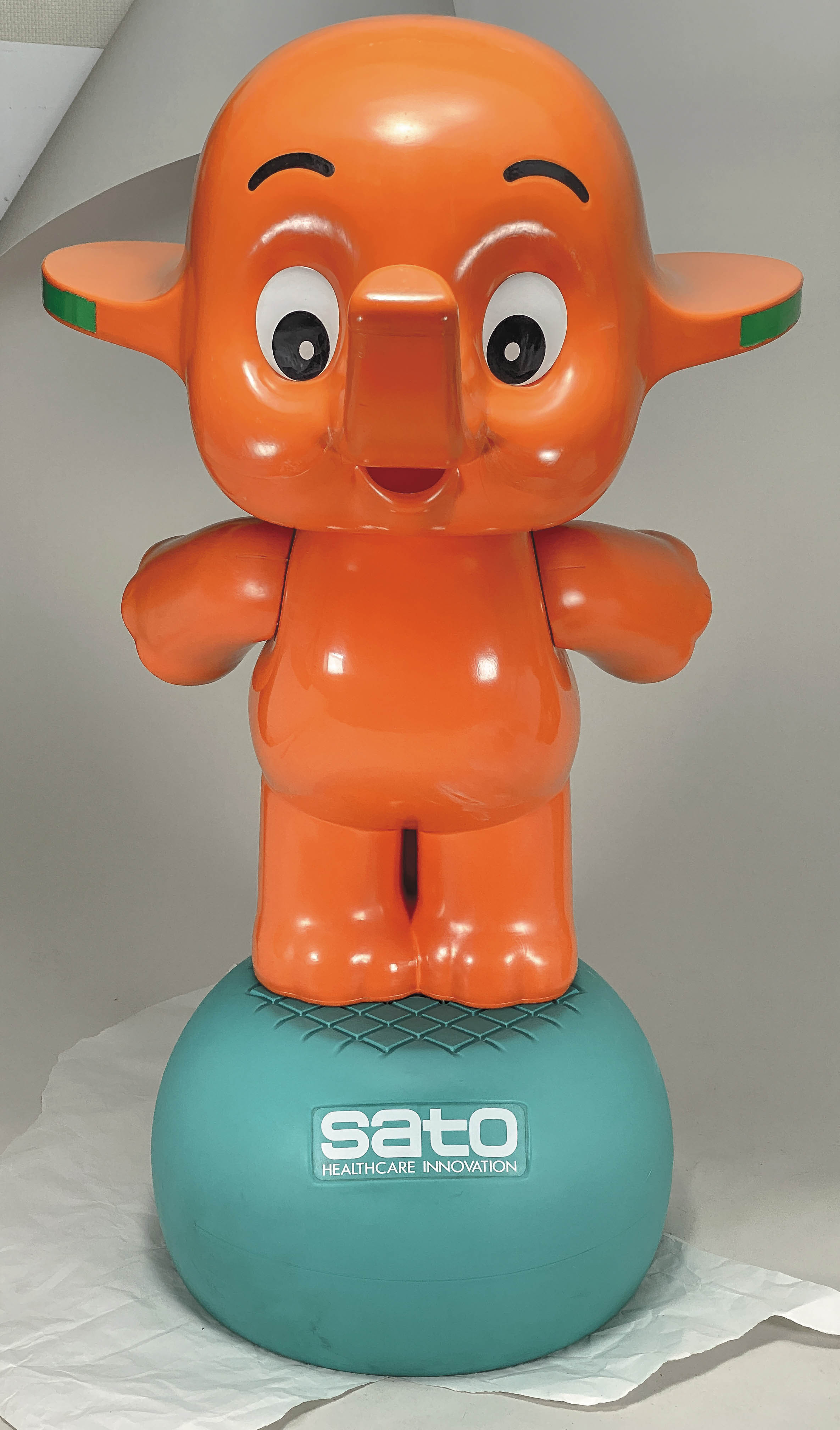 佐藤製薬 サトちゃん 人形 MPマーク有り 昭和レトロ サトちゃん ソフビ