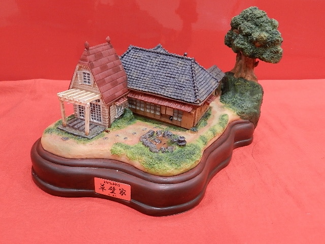 となりのトトロ 草壁家 ライトアップ ジオラマ さつきとめいの家